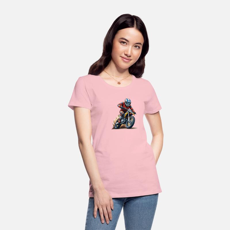 dirt biker, vector illustration