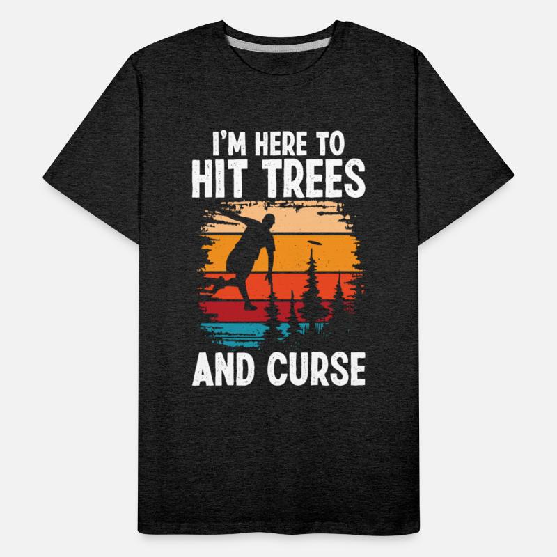 Disc Golfer hit Trees and Curse