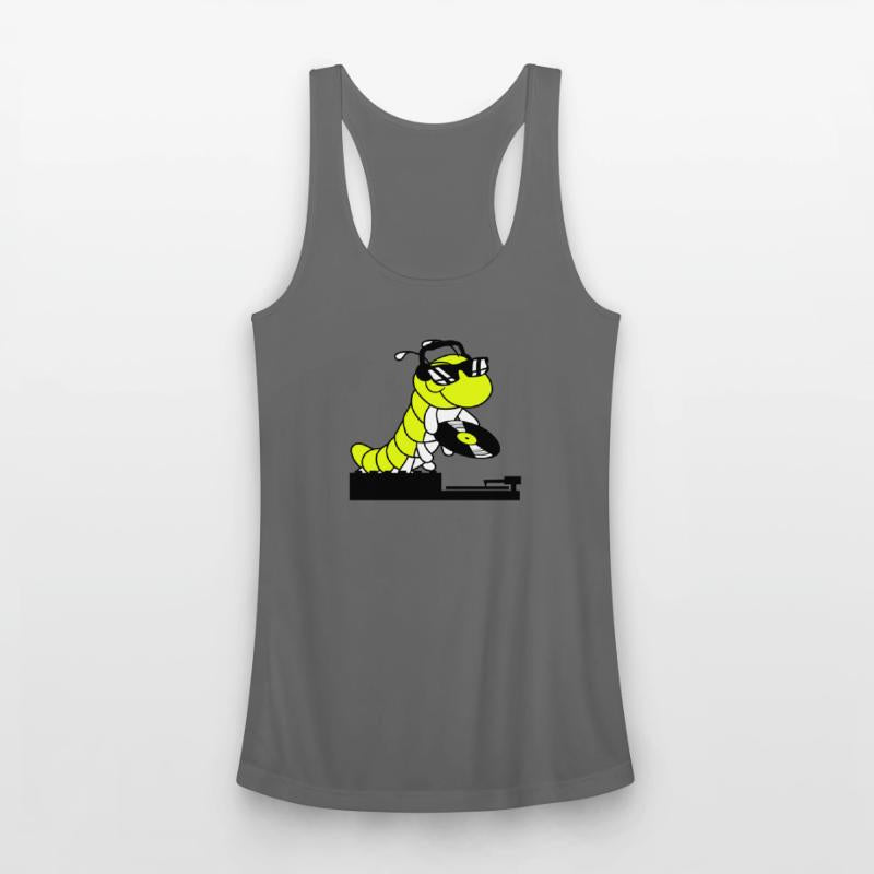 DJ Caterpillar Sunglasses Mixer Music Record Party