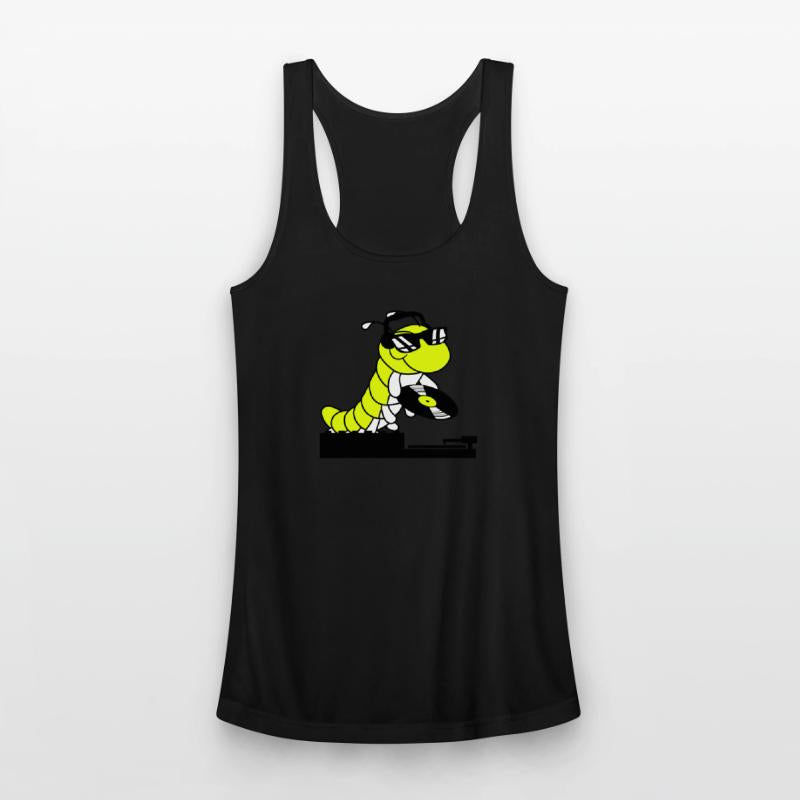 DJ Caterpillar Sunglasses Mixer Music Record Party