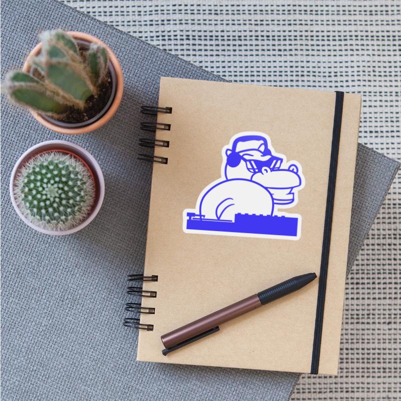 DJ Hippo Club Mixing Console Happy Music Party Fun