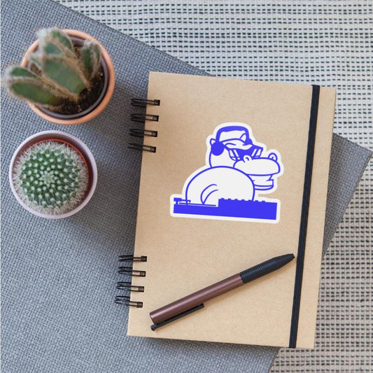 DJ Hippo Club Mixing Console Happy Music Party Fun