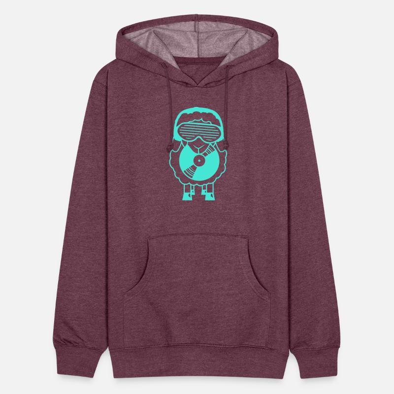 DJ Sheep Holds Vinyl Music Record Plate Club Party