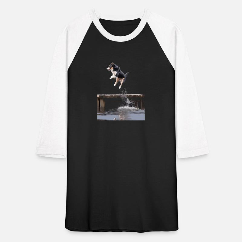 Dock Diving Dog Jumping Swimming