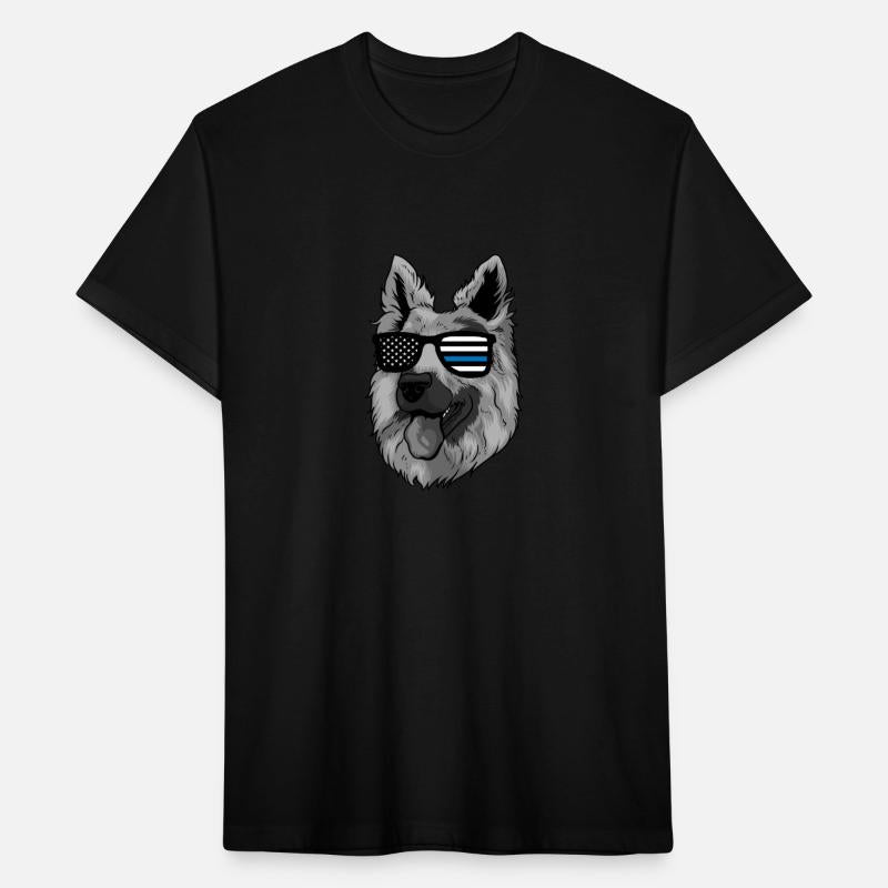 Dog K9 with Sunglasses