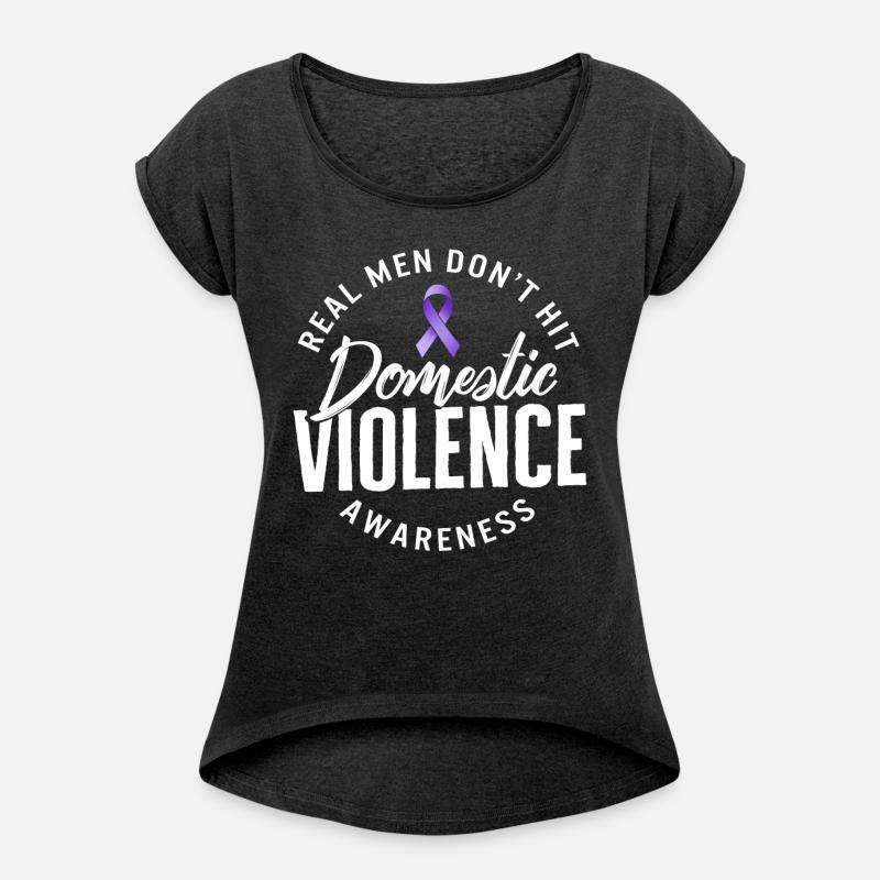 Domestic Violence Awareness Shirt, Real Men Don't