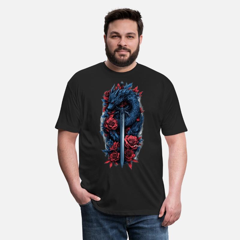 Dragon Sword Tee: Epic Fantasy Power!