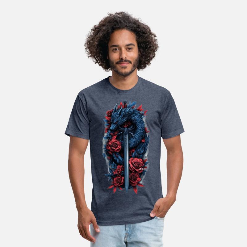 Dragon Sword Tee: Epic Fantasy Power!