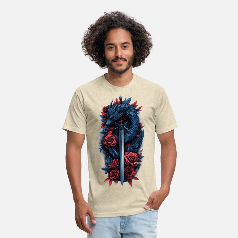 Dragon Sword Tee: Epic Fantasy Power!