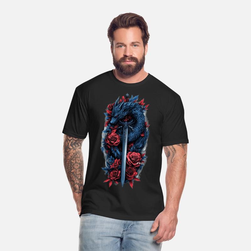 Dragon Sword Tee: Epic Fantasy Power!