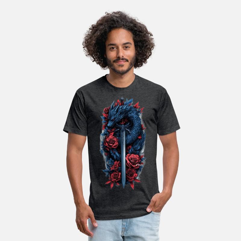 Dragon Sword Tee: Epic Fantasy Power!