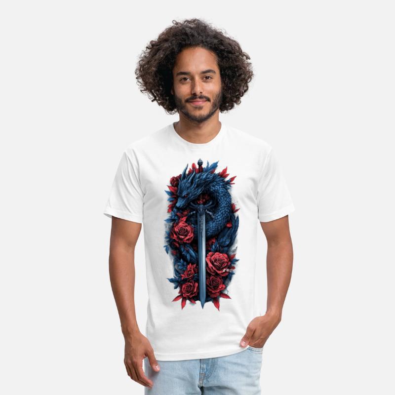 Dragon Sword Tee: Epic Fantasy Power!