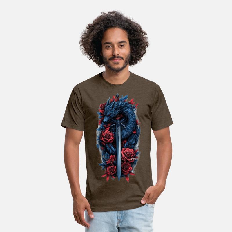 Dragon Sword Tee: Epic Fantasy Power!