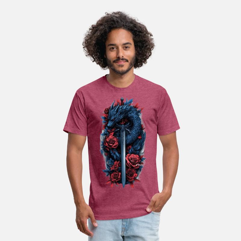 Dragon Sword Tee: Epic Fantasy Power!