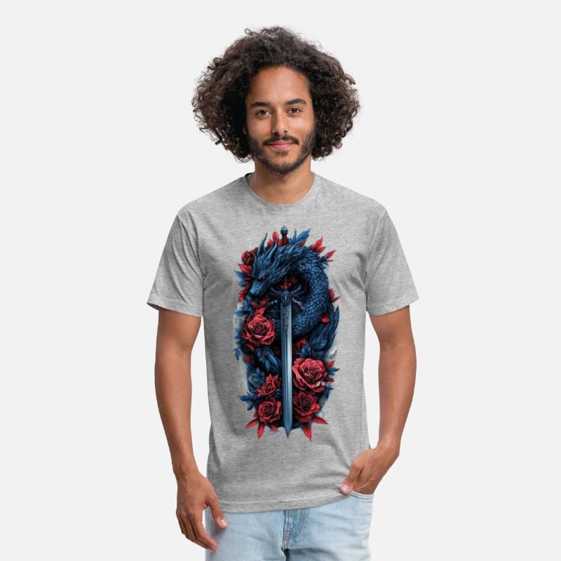 Dragon Sword Tee: Epic Fantasy Power!