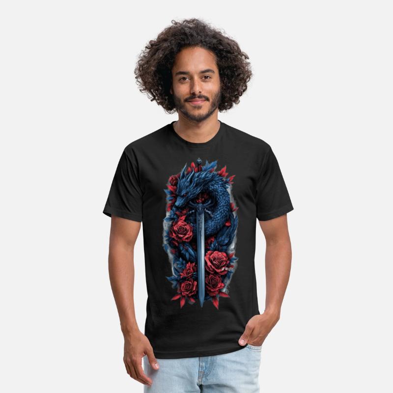 Dragon Sword Tee: Epic Fantasy Power!