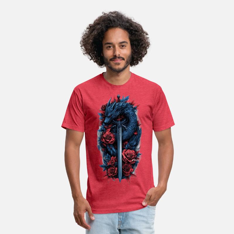 Dragon Sword Tee: Epic Fantasy Power!