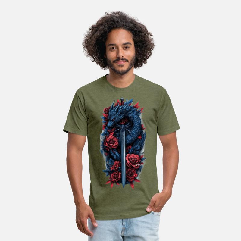 Dragon Sword Tee: Epic Fantasy Power!
