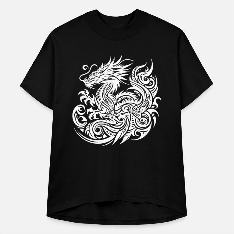 Dragon Tribal Tattoo Artistic Symbol Design