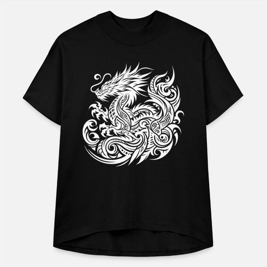Dragon Tribal Tattoo Artistic Symbol Design