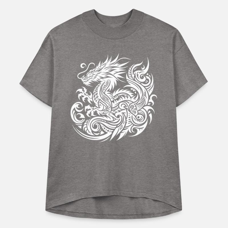Dragon Tribal Tattoo Artistic Symbol Design