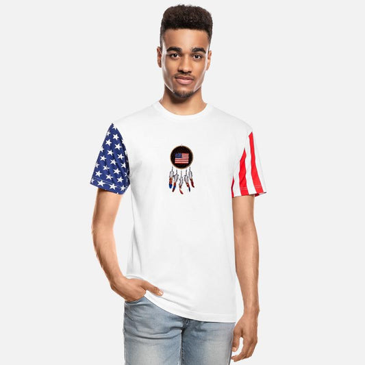 Dreamcatcher American USA Flag Native American