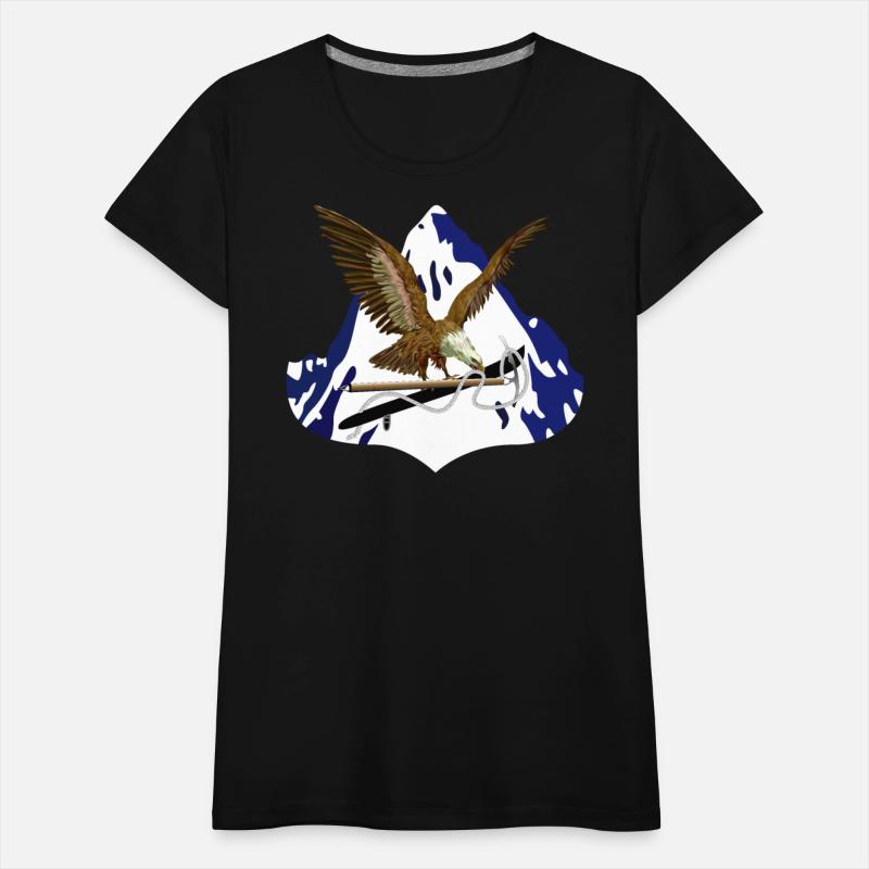 Eagle with Mountaineering Equipment