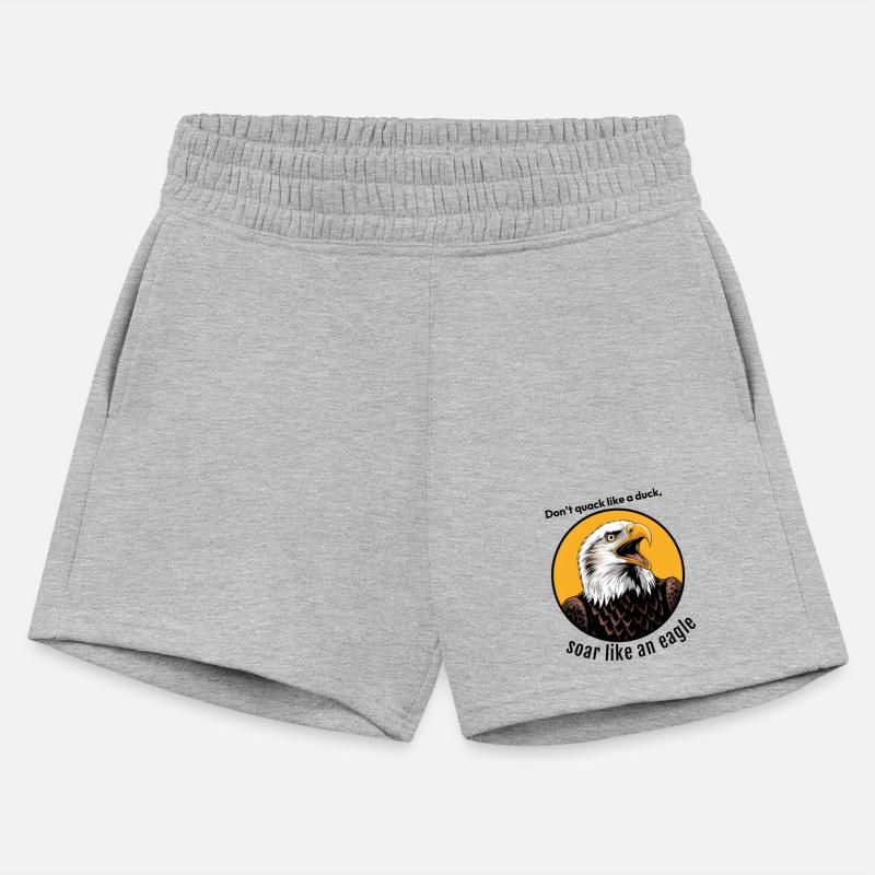 eagly! Don't quack like a duck, soar like an eagle