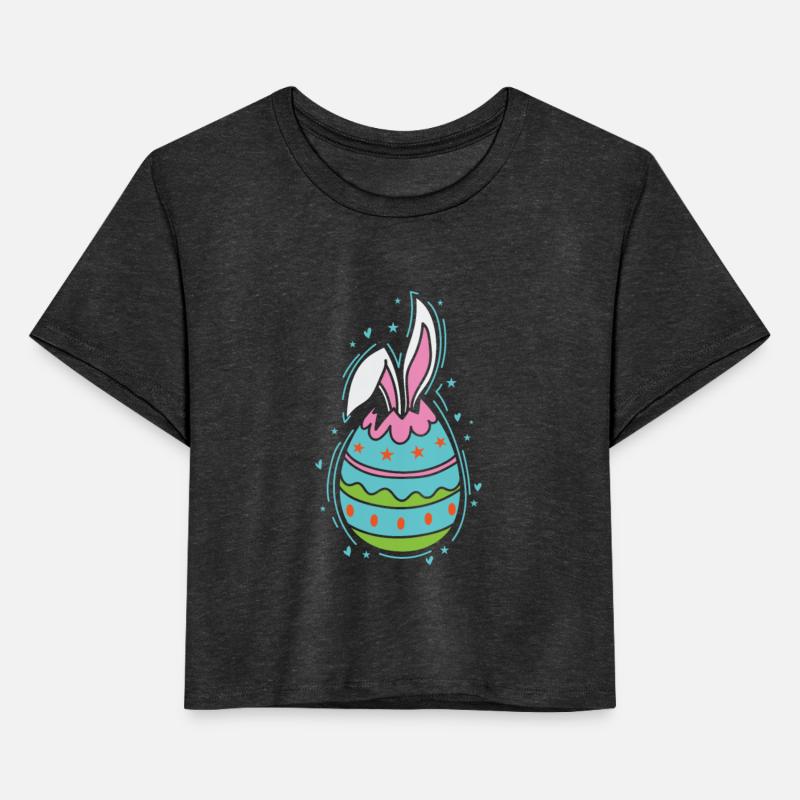 Easter Egg with an Easter bunny Spring