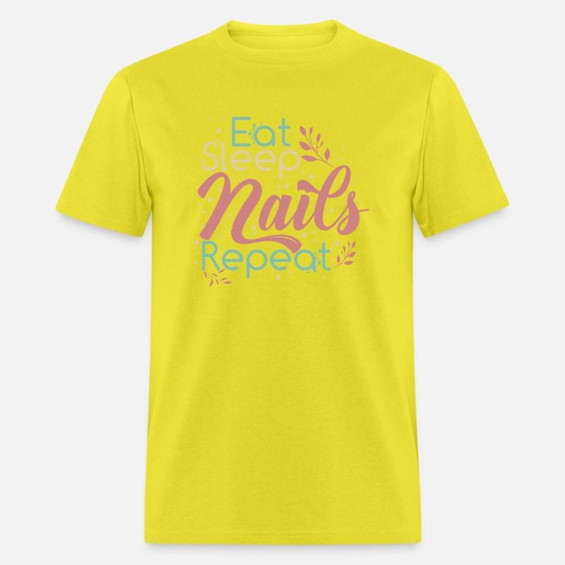 Eat Sleep Nails Repeat Funny Nail Workers