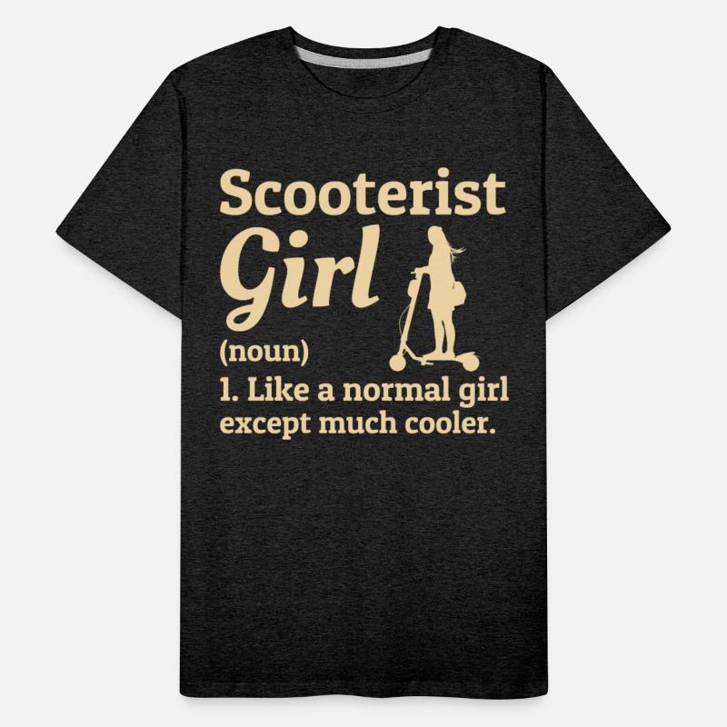 Electric Scooter Driver E-Scooter Scooterist Girl