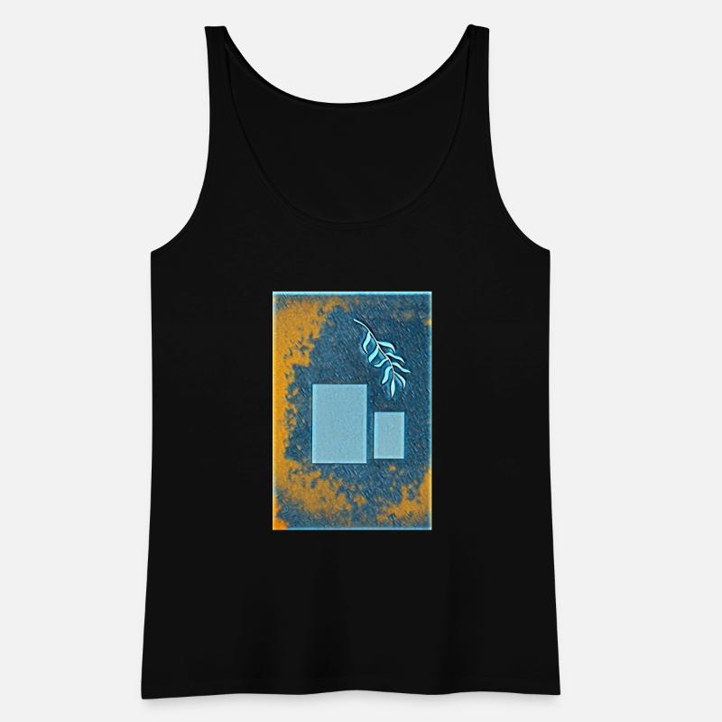 Elegant Rectangle and Leaves Design