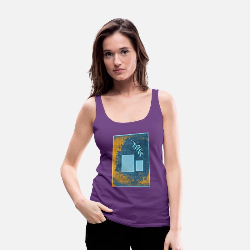 Elegant Rectangle and Leaves Design