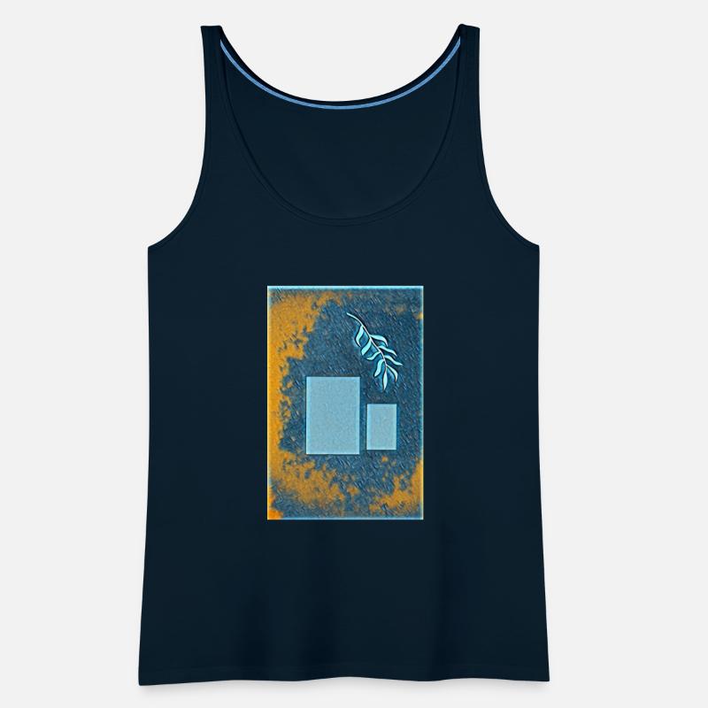 Elegant Rectangle and Leaves Design