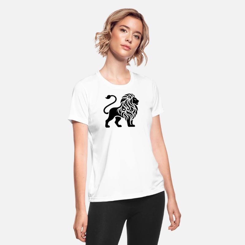 Elegant Tattoo Lion With A Mighty Mane