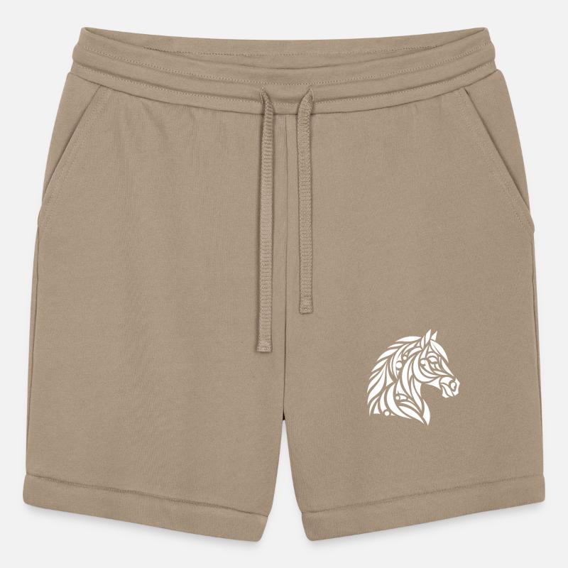 Elegant Tribal Horse Head Portrait Pony Tattoo