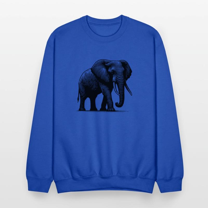 Elephant - Large Safari Trunked Animal With Tusks