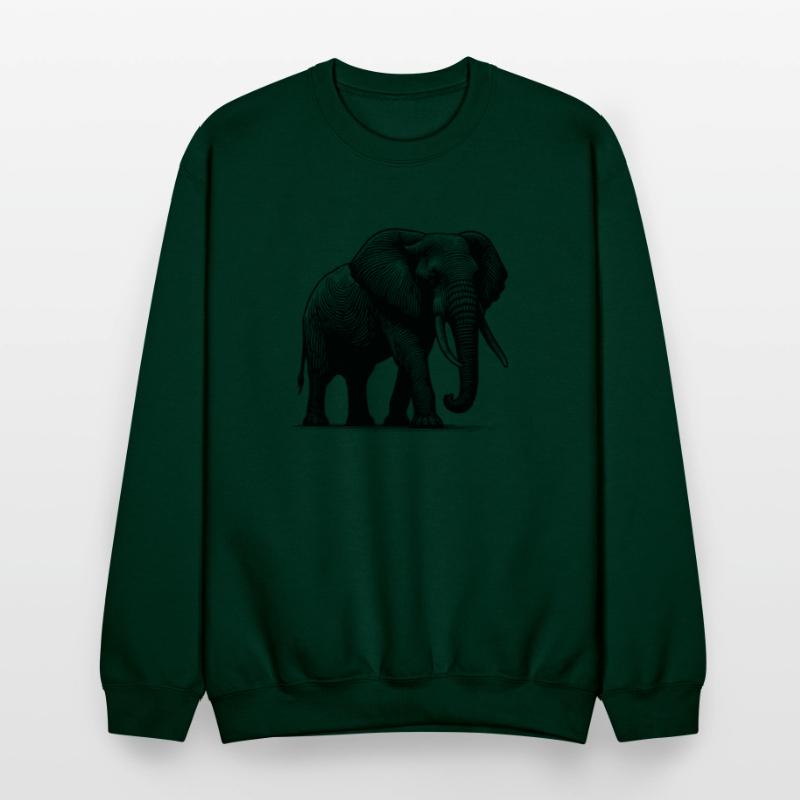 Elephant - Large Safari Trunked Animal With Tusks