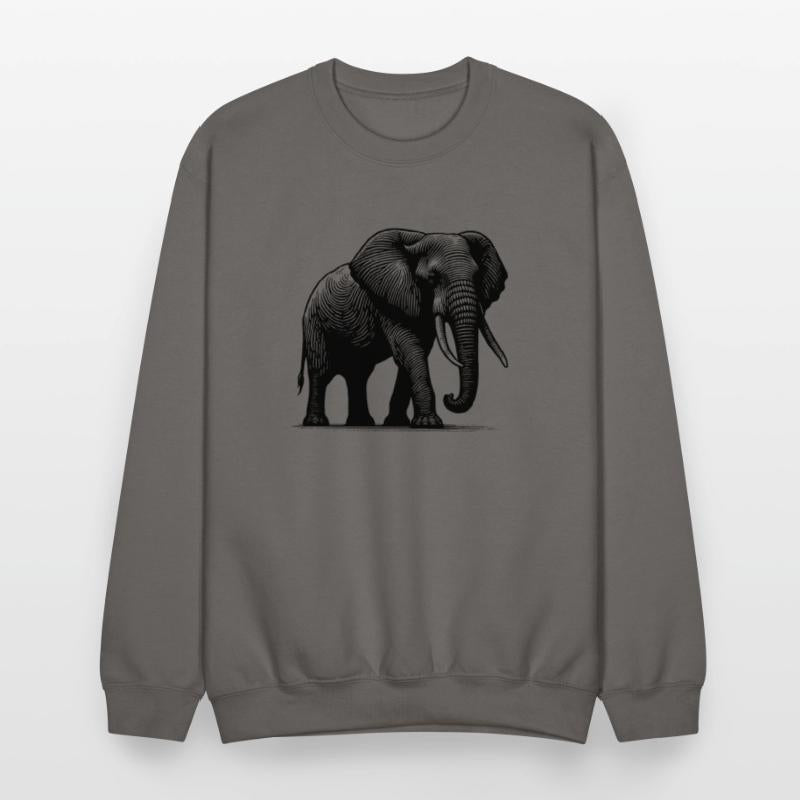 Elephant - Large Safari Trunked Animal With Tusks