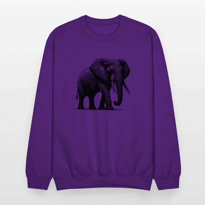 Elephant - Large Safari Trunked Animal With Tusks