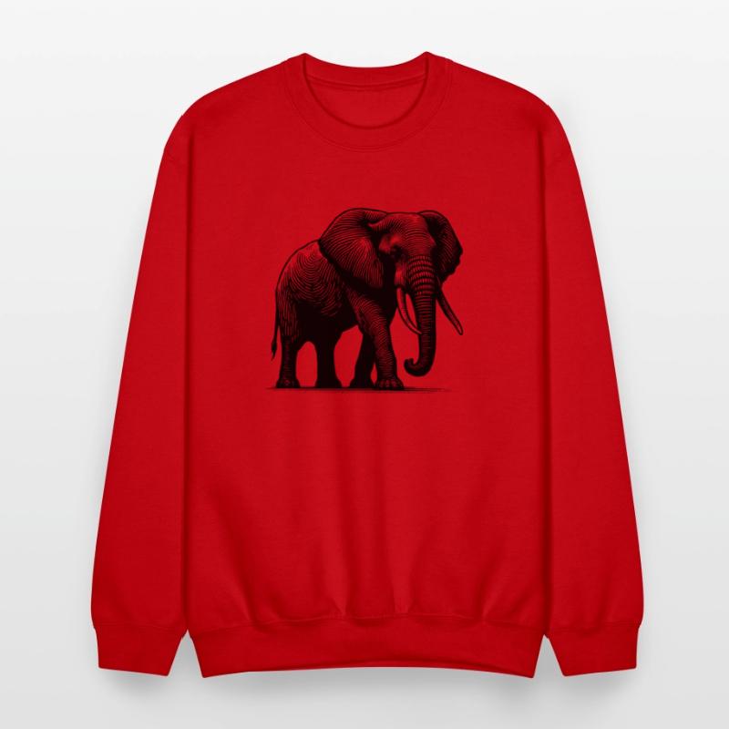 Elephant - Large Safari Trunked Animal With Tusks