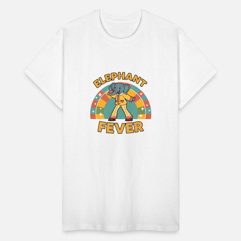 Elephant Fever Disco Elephant Retro 70s.