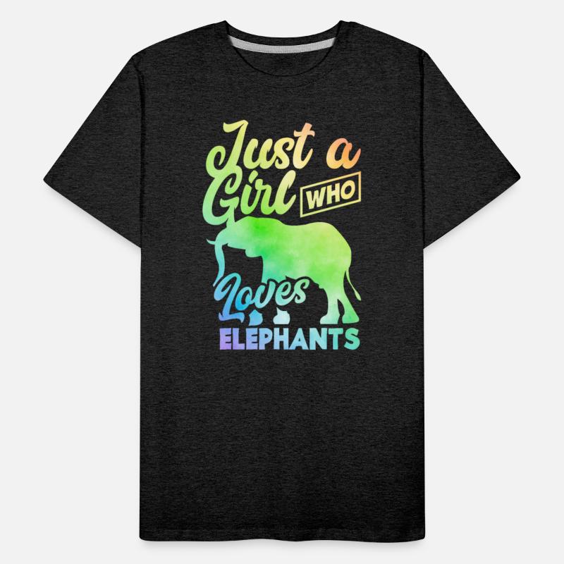 Elephant Rainbow Girl