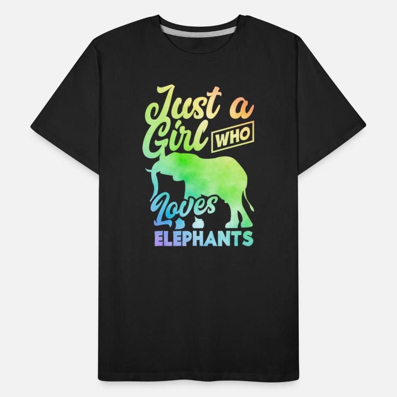 Elephant Rainbow Girl