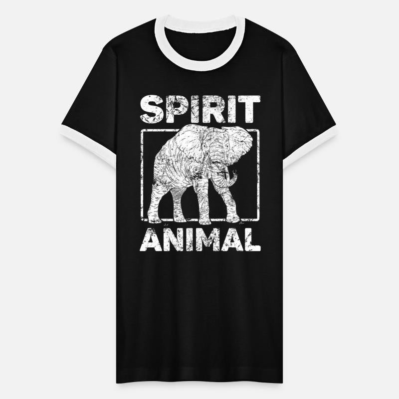 Elephant Spirit Guide Love Retro Design