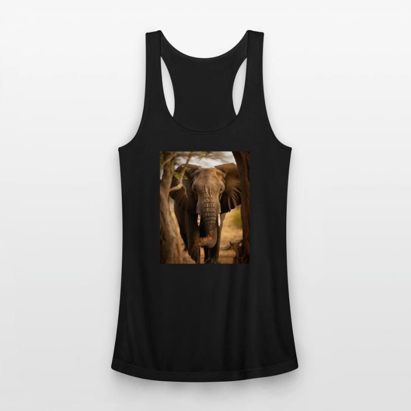 Elephants Print Download, Spring Print, Landscape