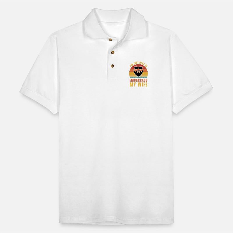 Embarrass My Wife Retro Humor Tee