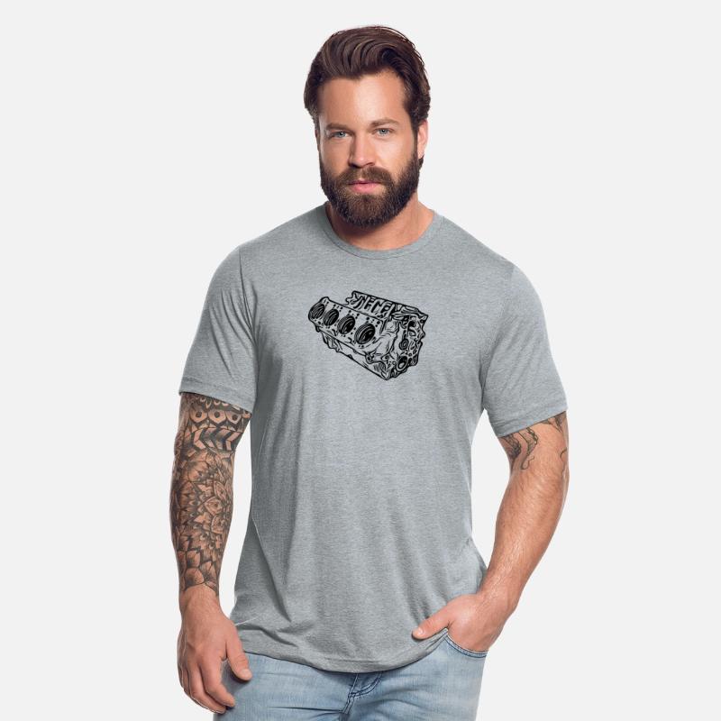 Engine Block Cylinder Car Displacement Fan