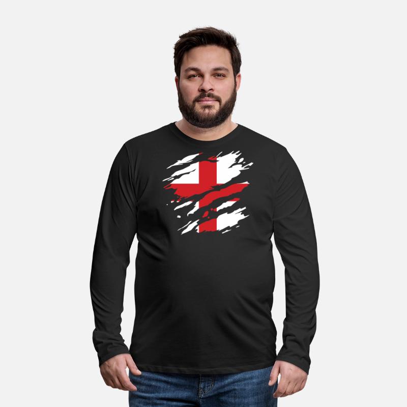 England - national flag, scratches, cracks