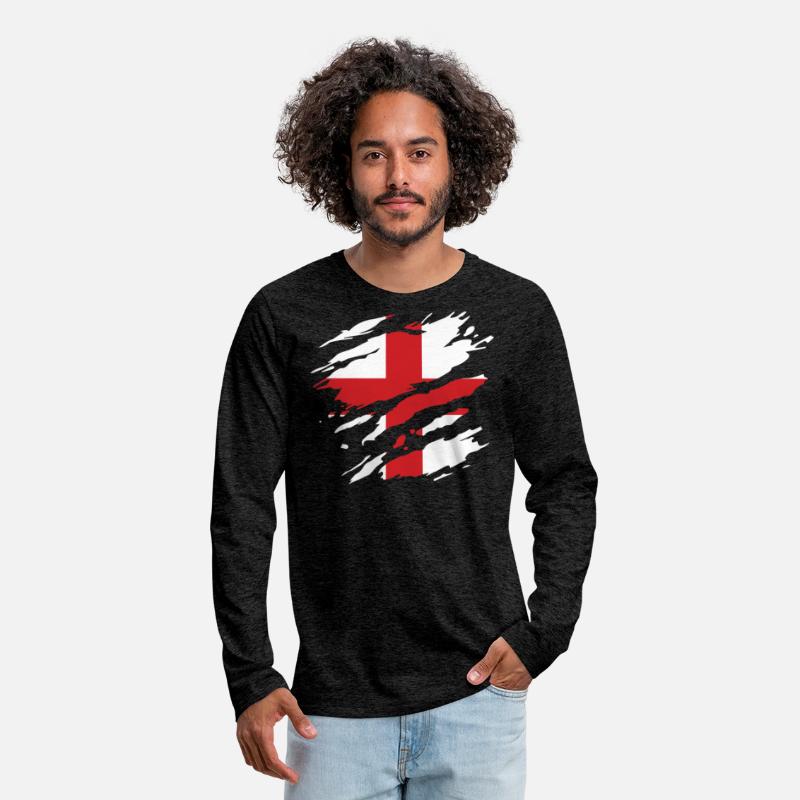 England - national flag, scratches, cracks